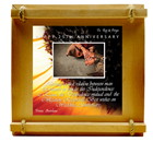 Photo Frame Square Dial Wall Clock-SQC1